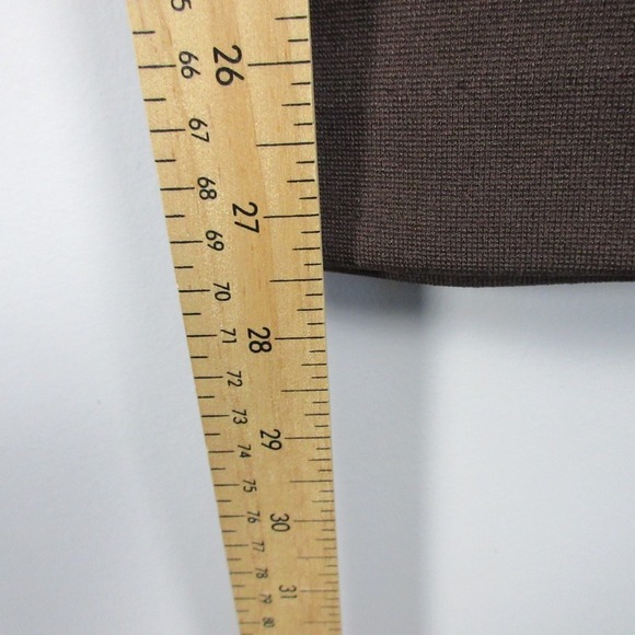 Aritzia TEN by Babaton Paramount Brown Flare Pants Womens Knit Small Pull On 450 - Picture 4 of 10